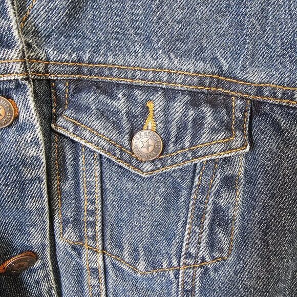 EUC CE SCHMIDT WORKWEAR JEAN JACKET SIZE XL - Picture 9 of 14